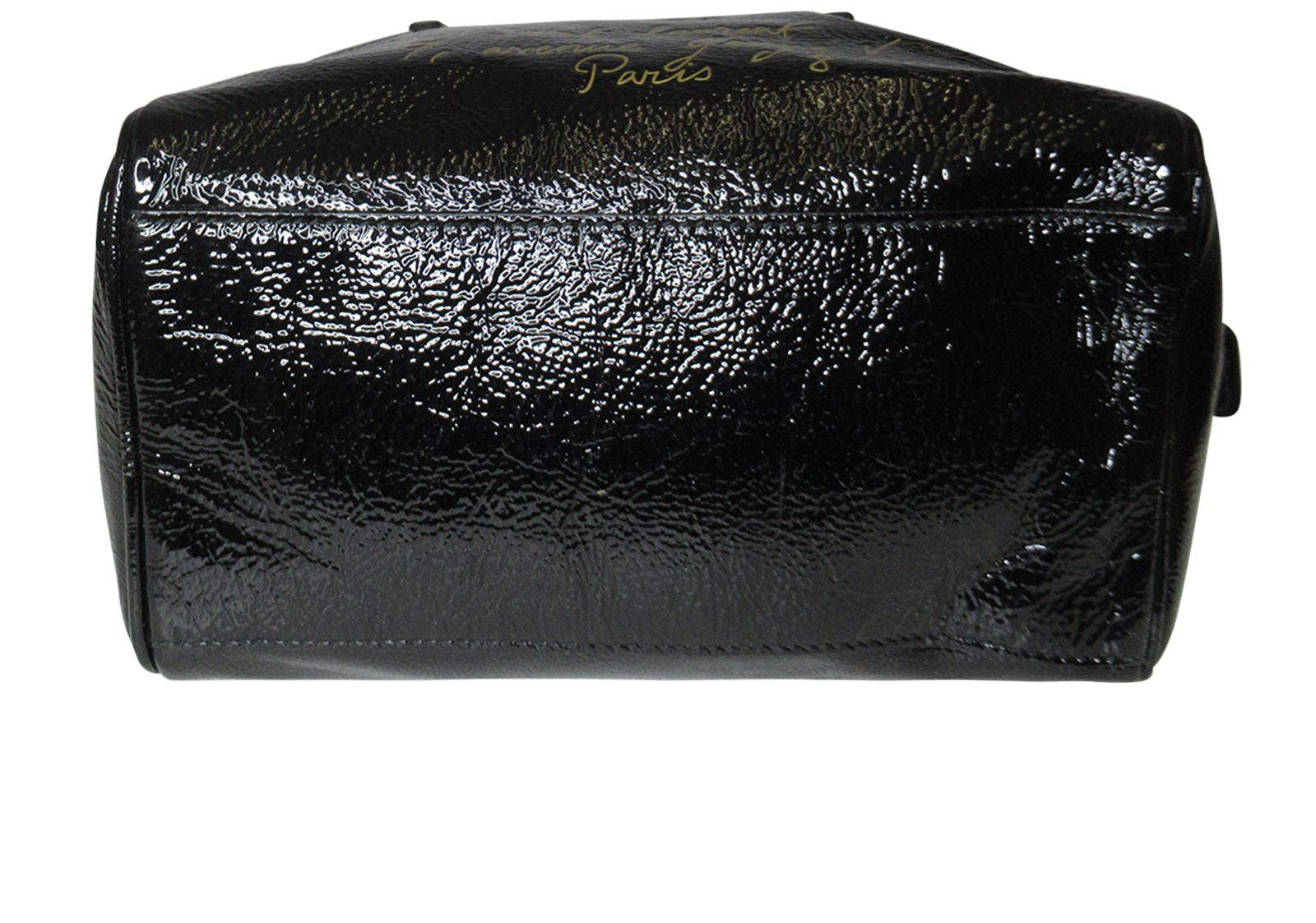 Y Mail Mini Bag, 250&euro;, Bolso, Negro, Cuero - Charol, Vista superior